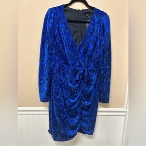 Torrid NWT Royal Blue Long Sleeve Dress